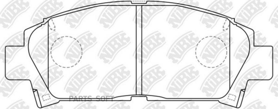 

Колодки тормозные дисковые TOYOTA AVENSIS 1.8 2000 - 2003 TOYOTA AVENSIS 1.6 2000 - 2003 T