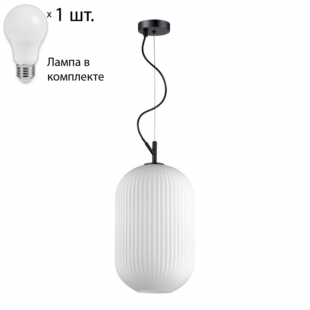 фото Светильник с лампочкой odeon light roofi 4752/1+lamps combo lustr