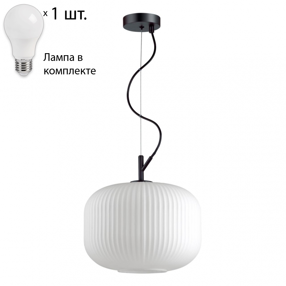 фото Светильник с лампочкой odeon light roofi 4754/1+lamps combo lustr