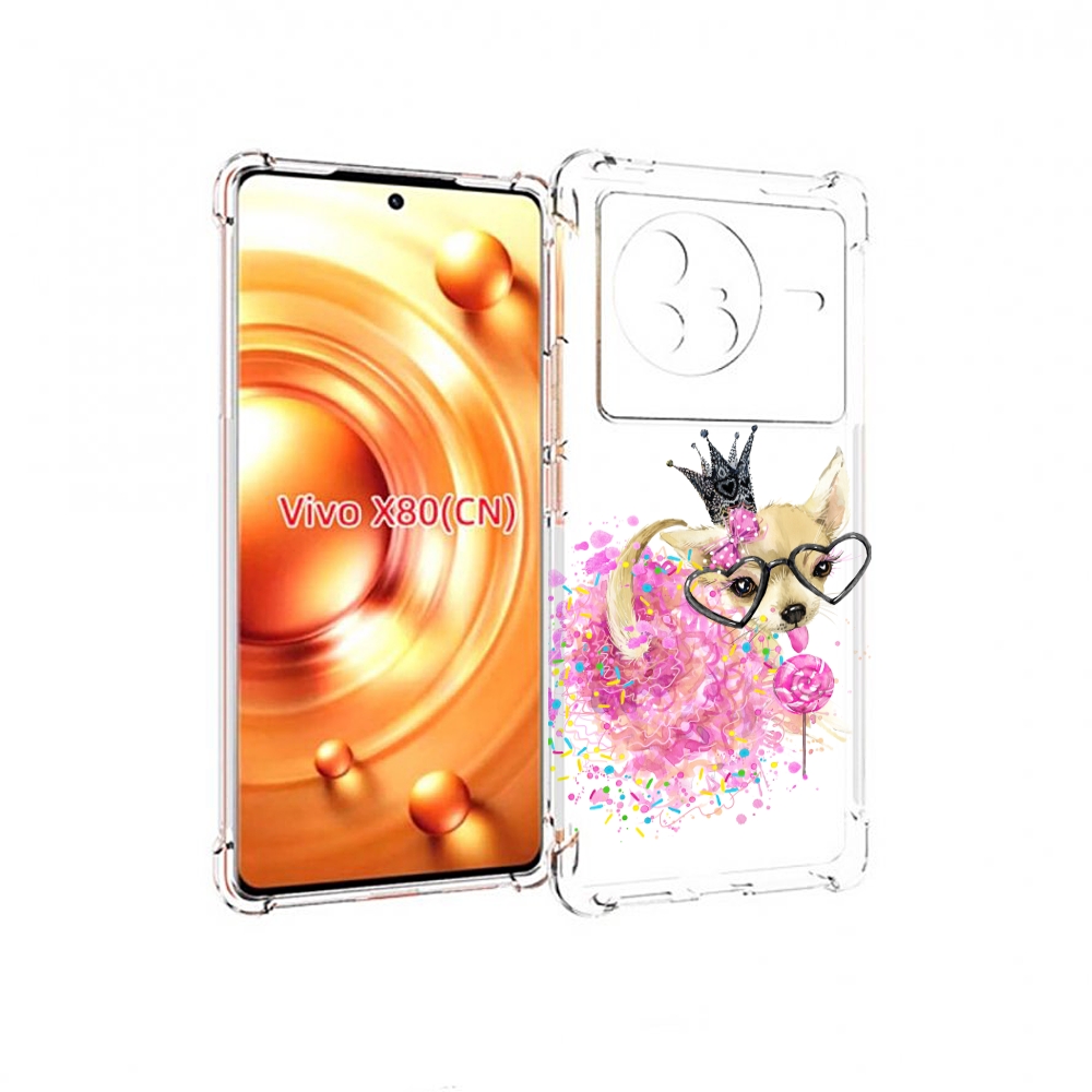 

Чехол Mypads Сладкая Принцесса Для Vivo X80, Прозрачный, Tocco