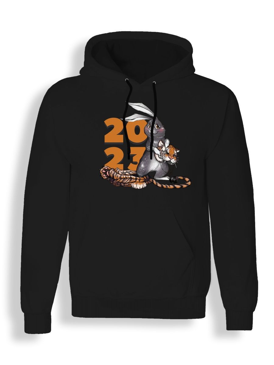 

Худи унисекс Каждому Своё Merry Christmas/Рождество/Новый год NY72 черное 2XL, "Merry Christmas/Рождество/Новый год" NY72