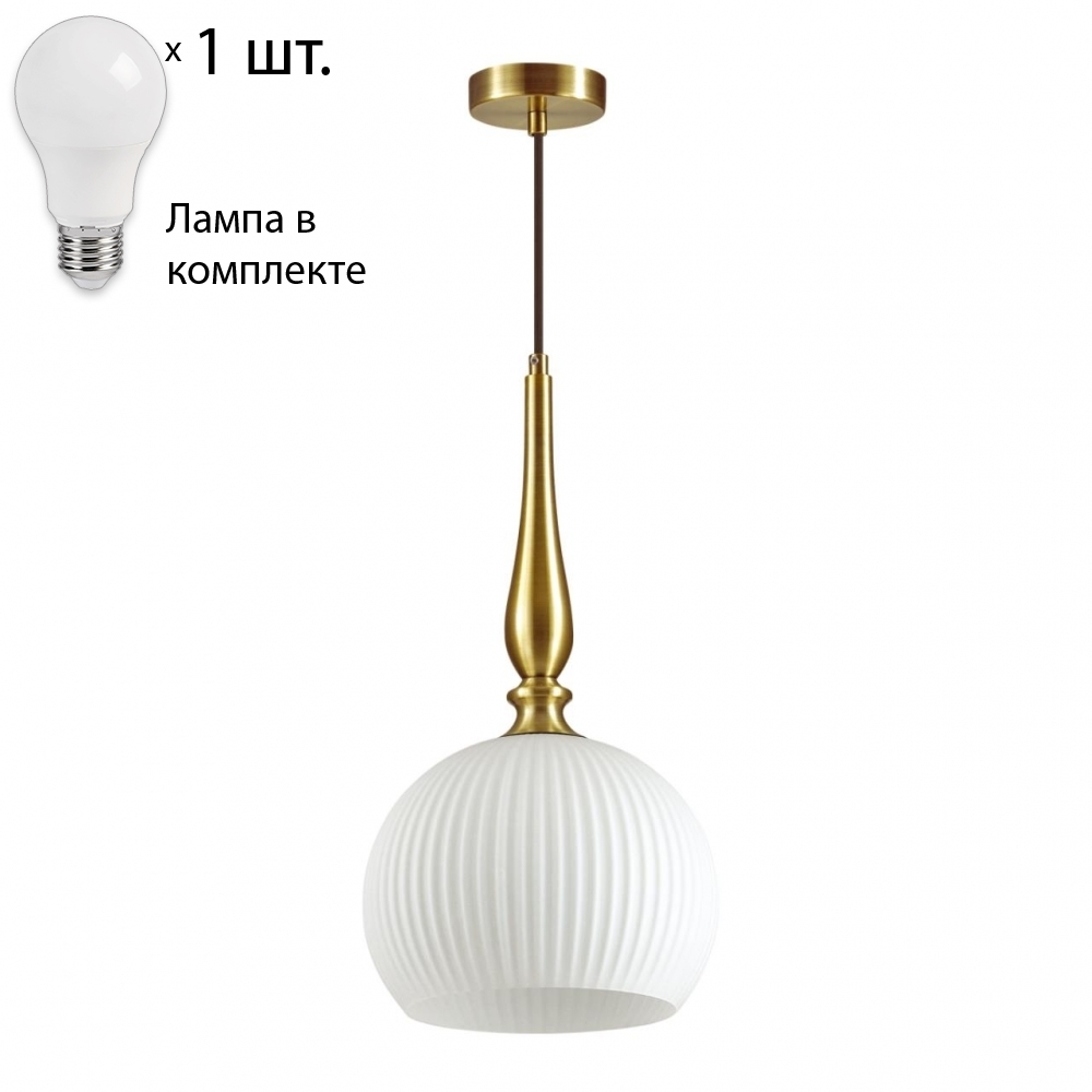 фото Светильник с лампочкой odeon light runga 4766/1+lamps combo lustr