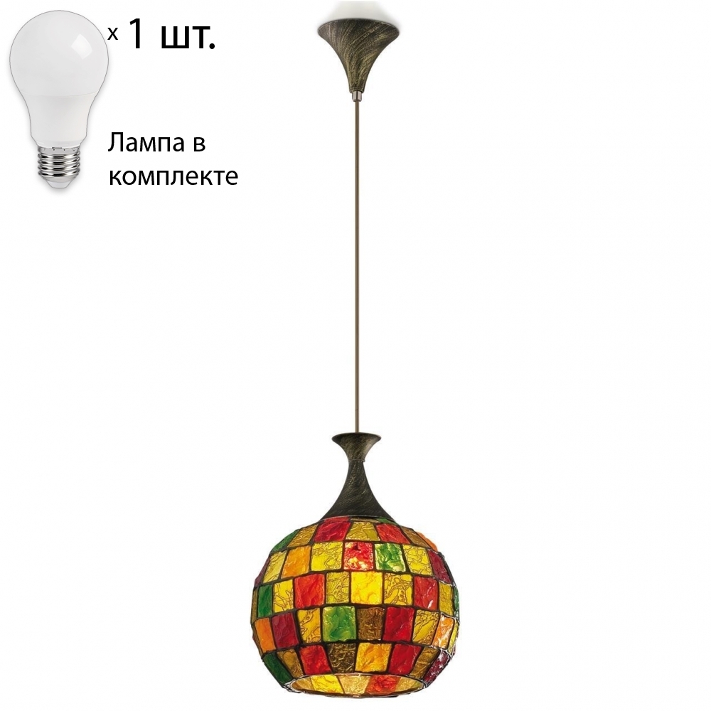 

Светильник с лампочкой Odeon Light Velute 2094/1+Lamps