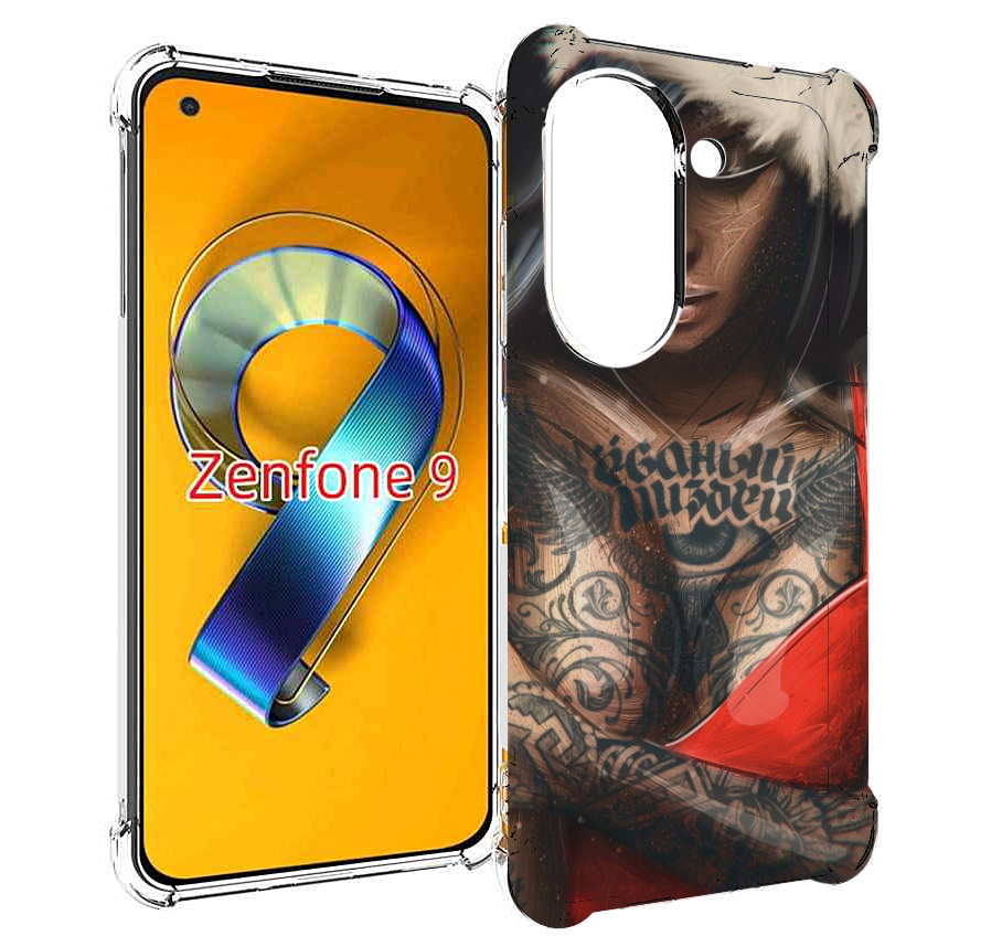 

Чехол MyPads санта-клаус-девушка для Asus Zenfone 9 (AI2202), Прозрачный, Tocco