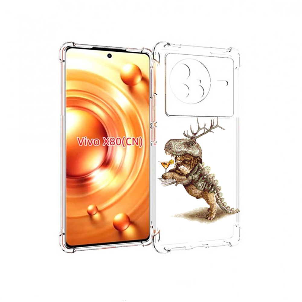 

Чехол Mypads Тематическая Вечеринка Для Vivo X80, Прозрачный, Tocco
