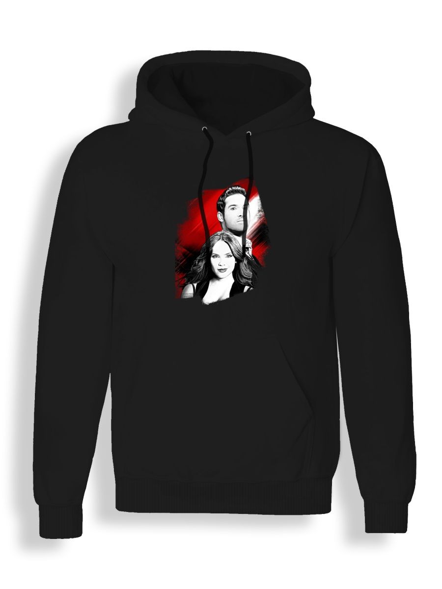 

Худи унисекс Каждому Своё Lucifer/Люцифер/Сериал SRLU3 черное M, Черный, "Lucifer/Люцифер/Сериал" SRLU3