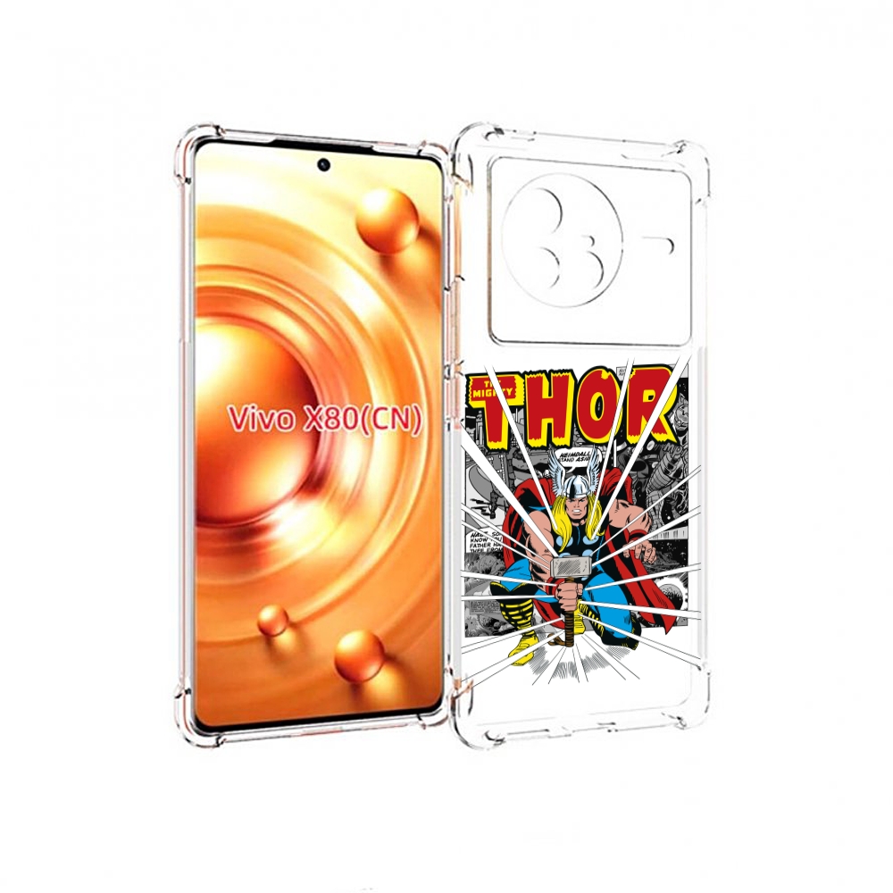 

Чехол Mypads Тор Рисунок Для Vivo X80, Прозрачный, Tocco