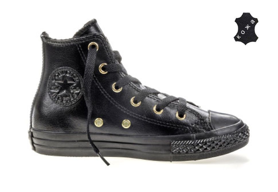 

Кеды детские Converse Chuck Taylor All Star 653365 черные р.29, Черный, 653365