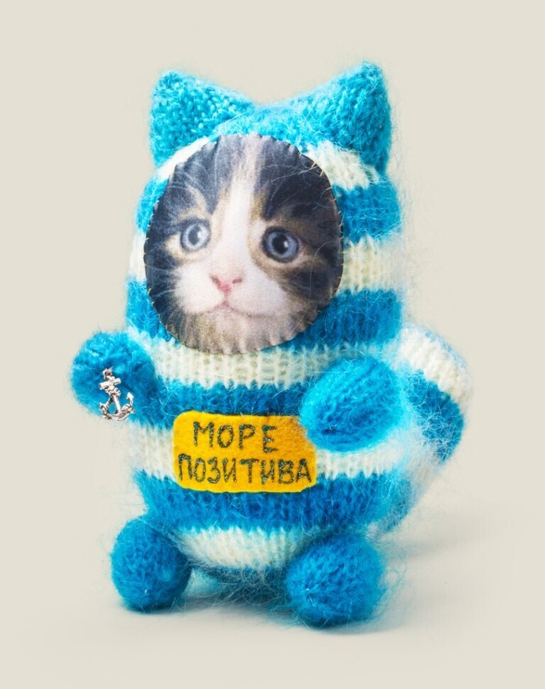 

Игрушка "Котик. Море позитива"