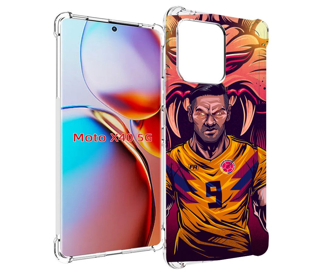

Чехол MyPads парень-тигр-красный для Motorola Moto X40, Прозрачный, Tocco