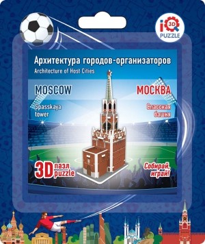 

3D пазл "Спасская башня"