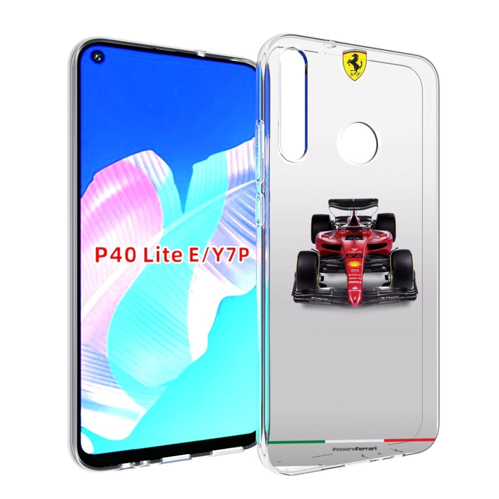 

Чехол бампер MyPads формула 1 феррари для Huawei P40 Lite E, Прозрачный, Tocco