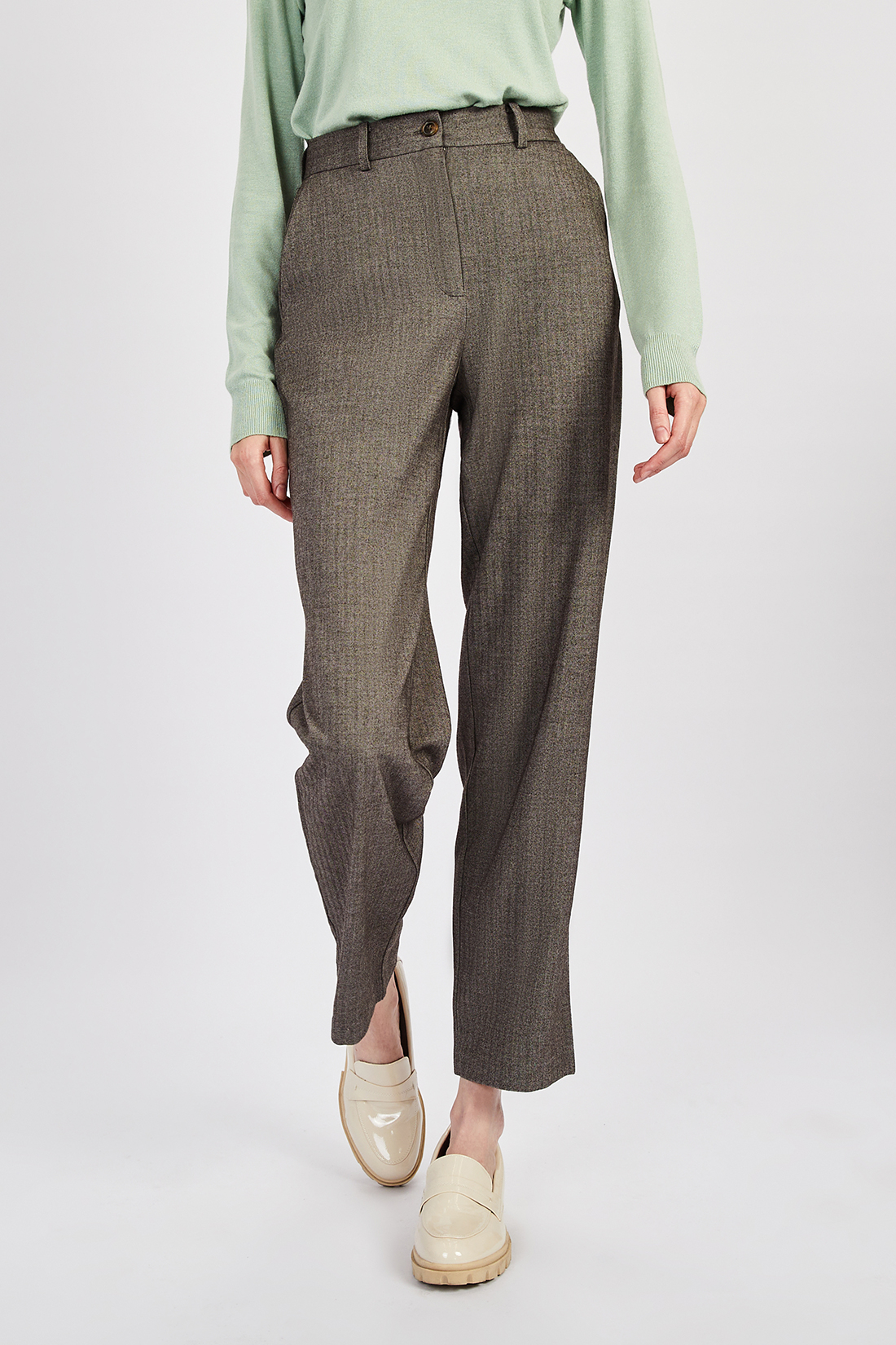 

Брюки женские Baon B2922516 серые 2XL, Серый, B2922516