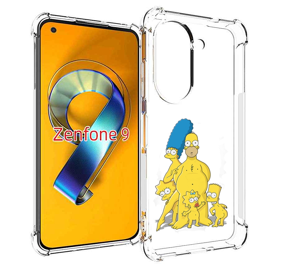 

Чехол MyPads семья-симпсонов для Asus Zenfone 9 (AI2202), Прозрачный, Tocco