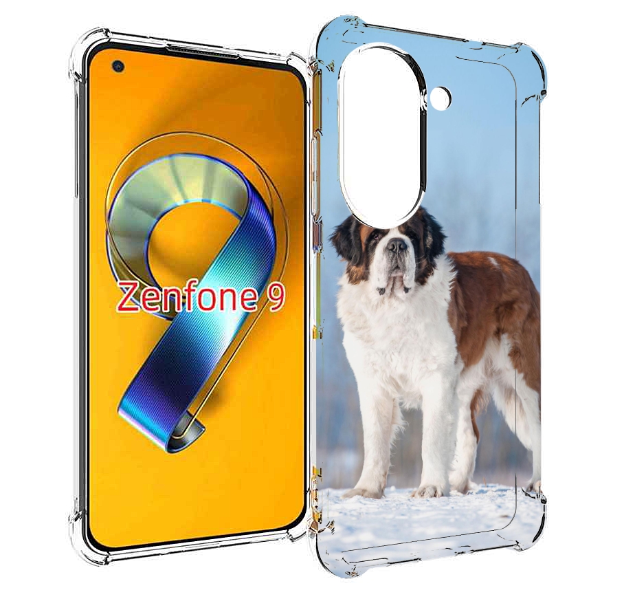 

Чехол MyPads сенбернар для Asus Zenfone 9 (AI2202), Прозрачный, Tocco