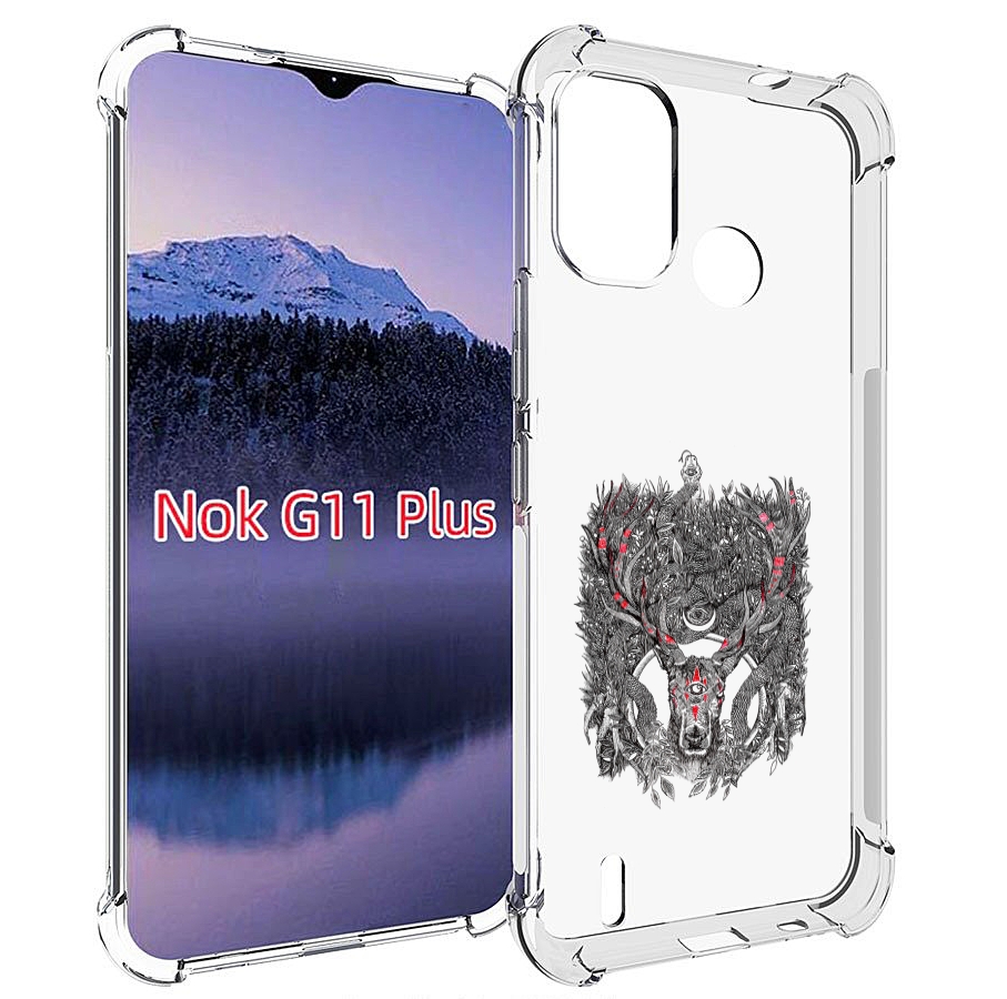 

Чехол MyPads Дизайнерские_676 для Nokia G11 Plus, Прозрачный, Tocco