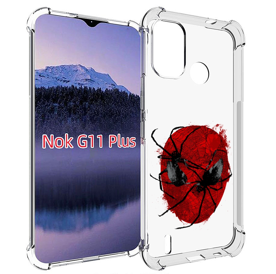 

Чехол MyPads человек паук для Nokia G11 Plus, Прозрачный, Tocco