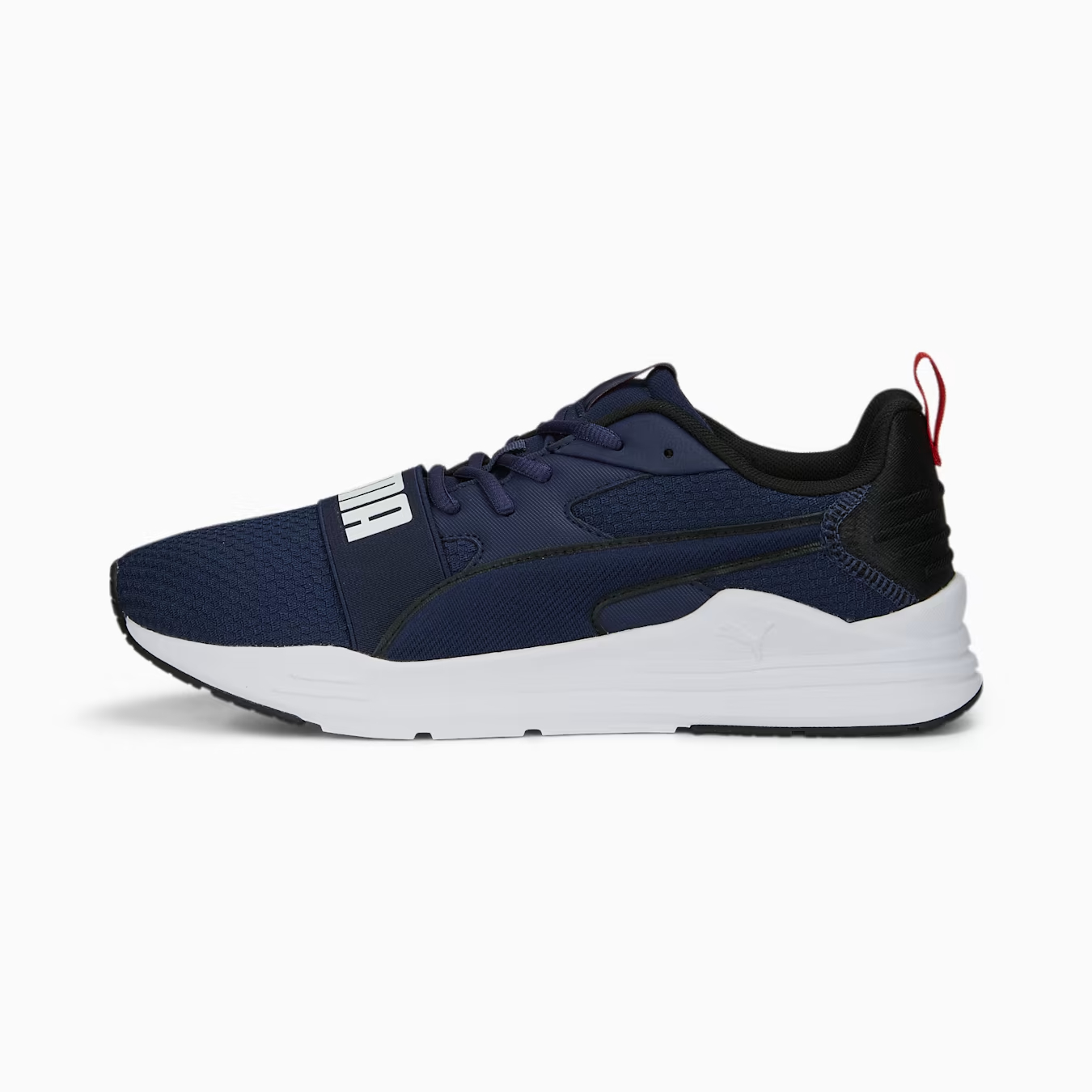 

Кроссовки мужские Puma Wired Run Pure Navy-Black 38927503 синие UK 10,5, Синий, Wired Run Pure Navy-Black