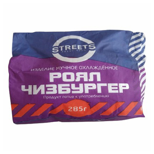 

Чизбургер Streets Роял 285 г