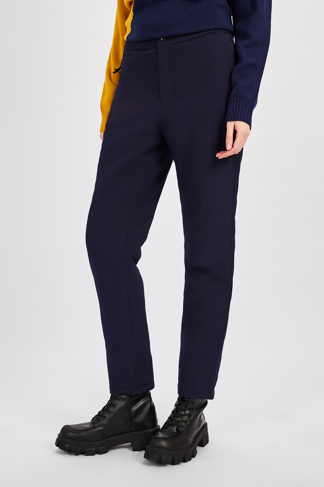 

Брюки женские Baon B0922514 синие XL, Синий, B0922514