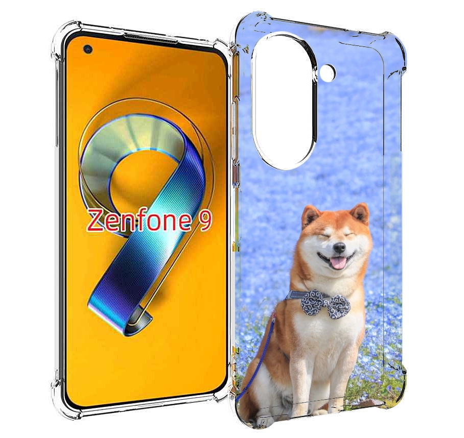 Чехол MyPads сиба шиба ину 2 для Asus Zenfone 9 (AI2202)