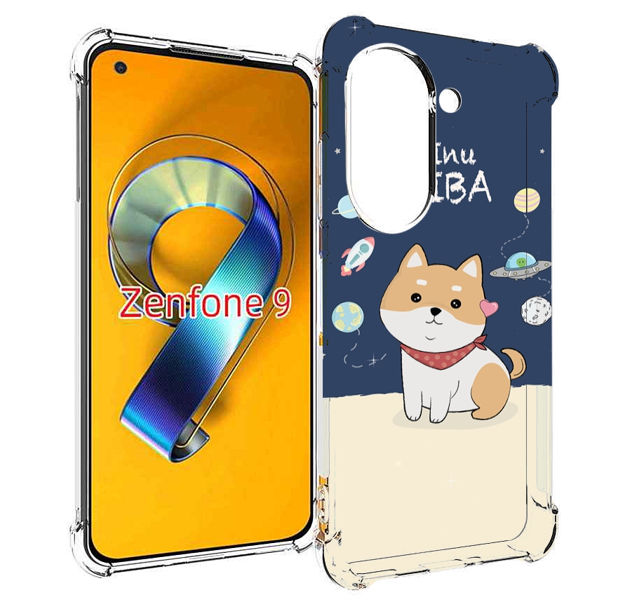

Чехол MyPads сиба-шиба-ину для Asus Zenfone 9 (AI2202), Прозрачный, Tocco