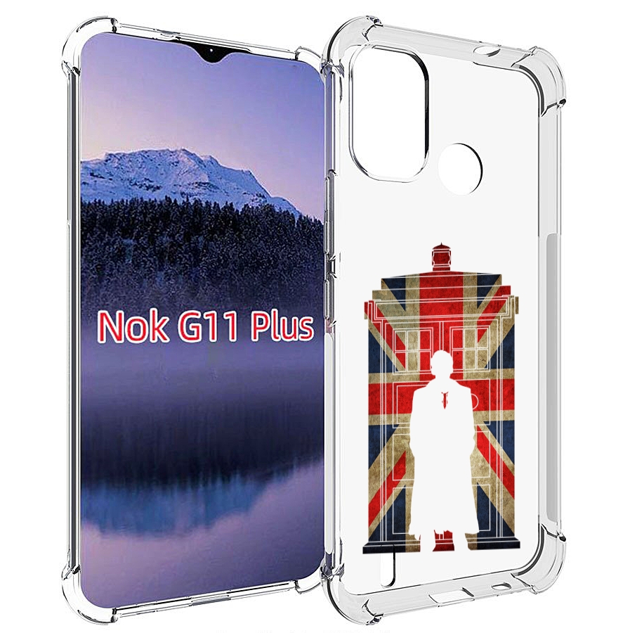

Чехол MyPads шерлок холмс для Nokia G11 Plus, Прозрачный, Tocco