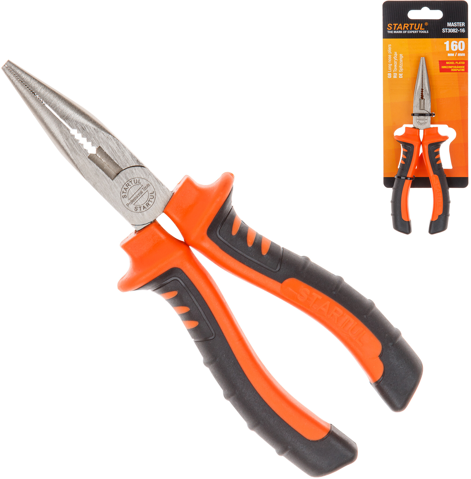 

Тонкогубцы STARTUL Master 160 мм ST3082-16, ST3082-16