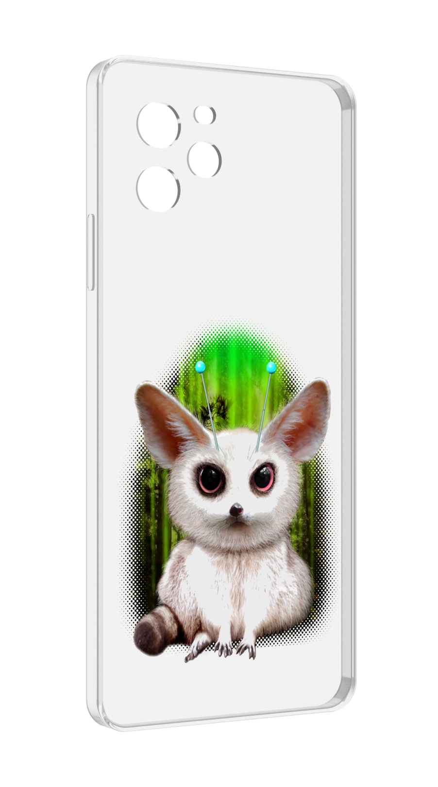 

Чехол MyPads пушистое животное для Huawei Nova Y61 / Huawei Enjoy 50z, Прозрачный, Tocco