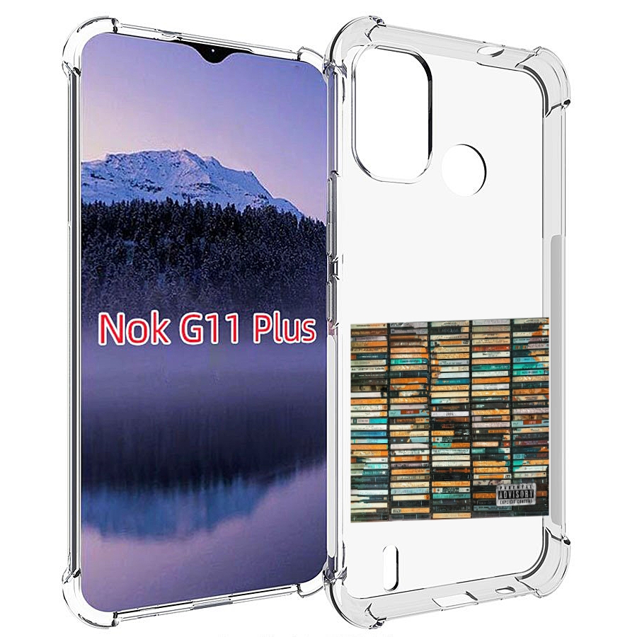 

Чехол MyPads 2004 Скриптонит для Nokia G11 Plus, Прозрачный, Tocco
