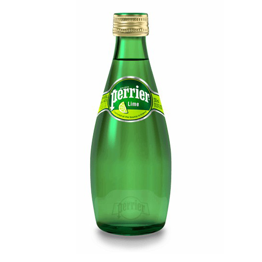 Вода минеральная Perrier газированная лайм 033 л 279₽