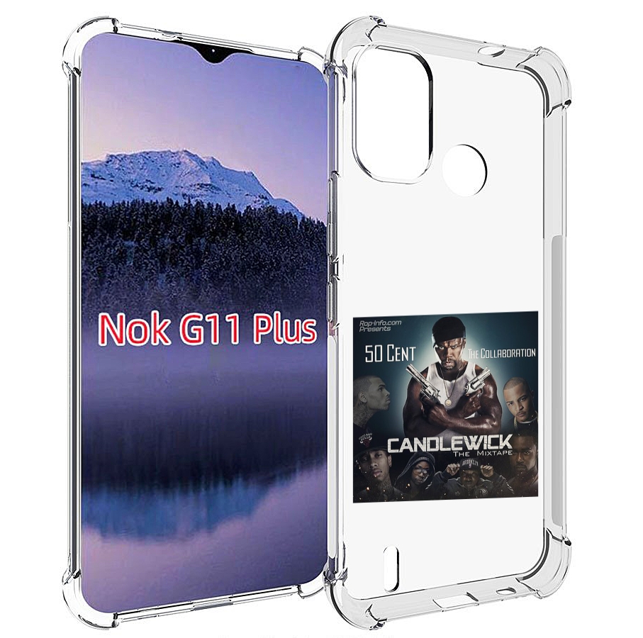 

Чехол MyPads 50 Cent - CandleWick для Nokia G11 Plus, Прозрачный, Tocco