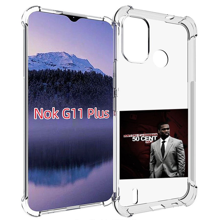 

Чехол MyPads 50 Cent - Dont Call It A Comeback Vol для Nokia G11 Plus, Прозрачный, Tocco