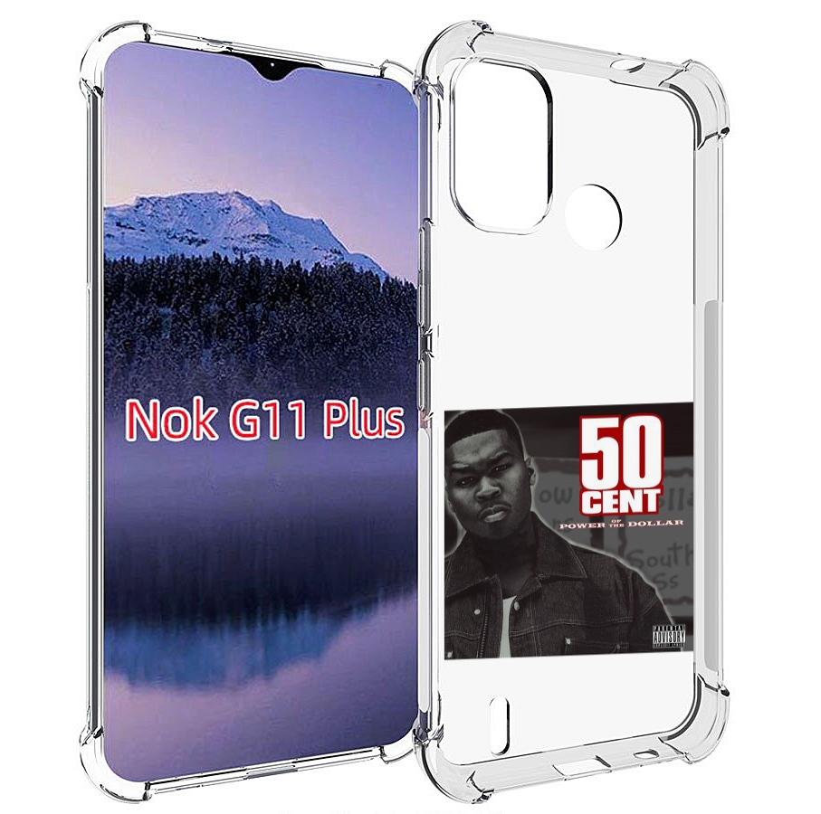 

Чехол MyPads 50 Cent - Power Of The Dollar для Nokia G11 Plus, Прозрачный, Tocco