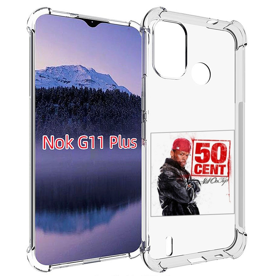 

Чехол MyPads 50 Cent - Still On Top для Nokia G11 Plus, Прозрачный, Tocco