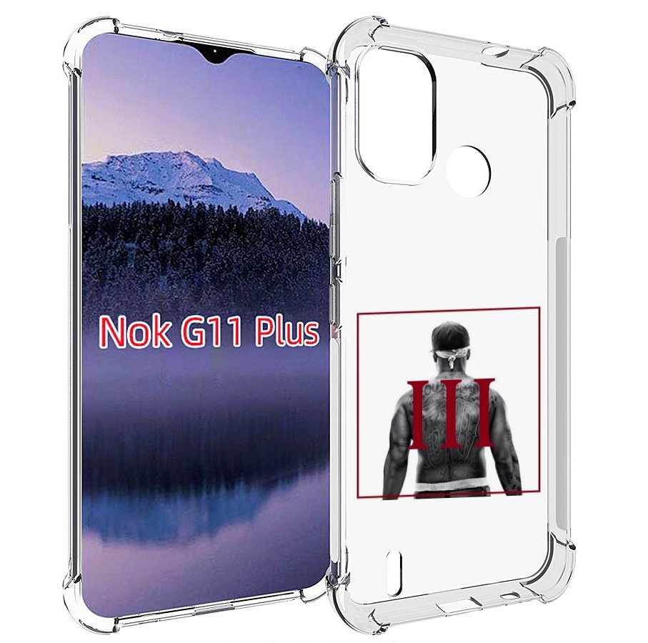 

Чехол MyPads 50 Cent - Straight Outta The Hood III для Nokia G11 Plus, Прозрачный, Tocco