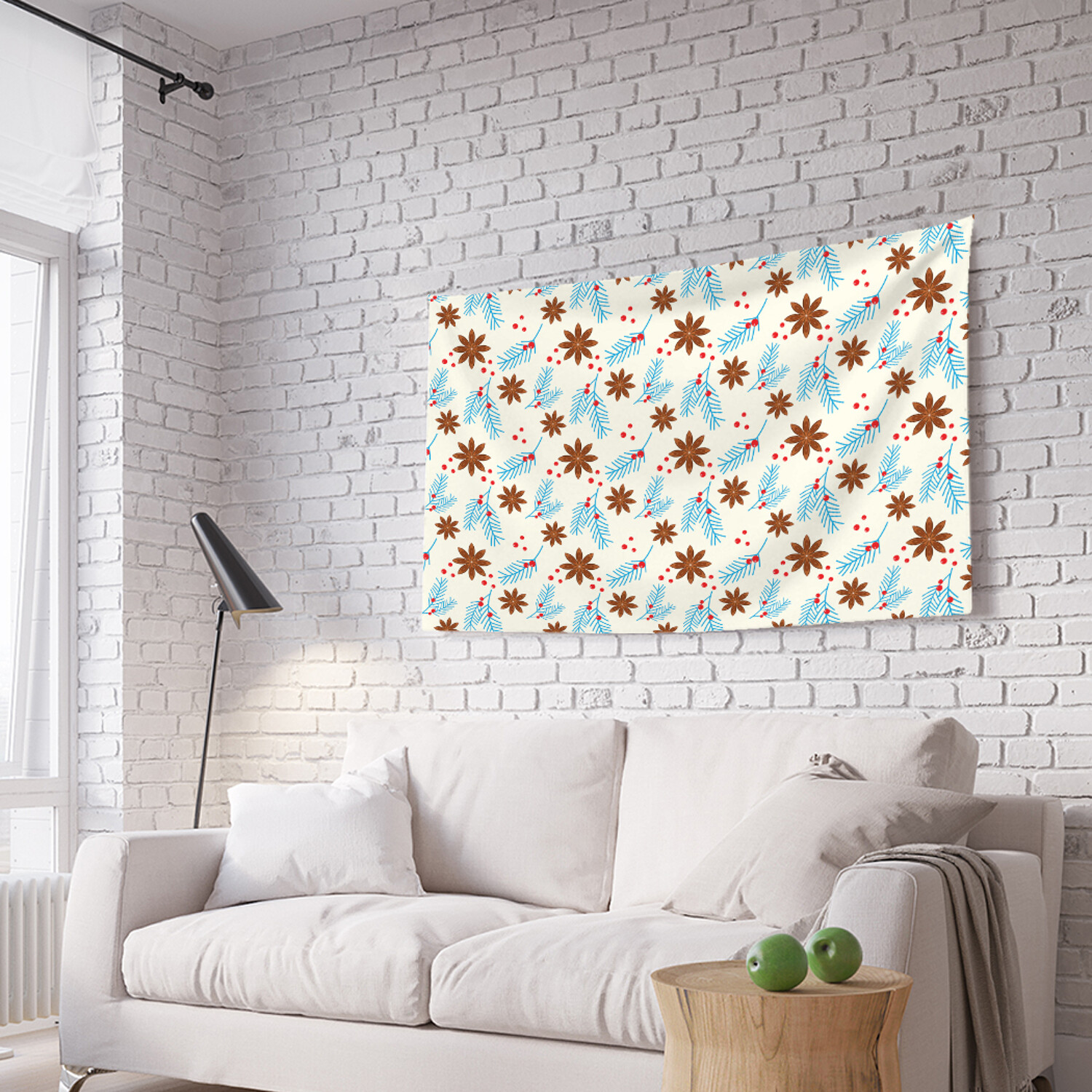 

Горизонтальное фотопанно на стену JoyArty "Пряная гвоздика" из ткани 150х200 см, Пряная гвоздика