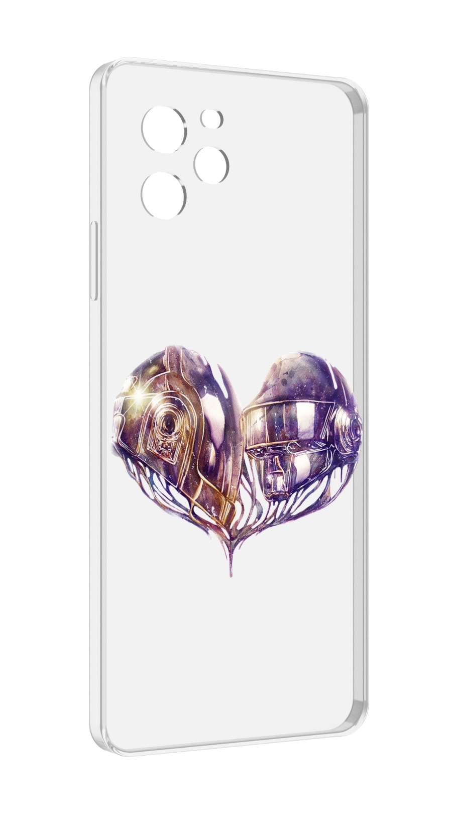 

Чехол MyPads сердце абстракция для Huawei Nova Y61 / Huawei Enjoy 50z, Прозрачный, Tocco
