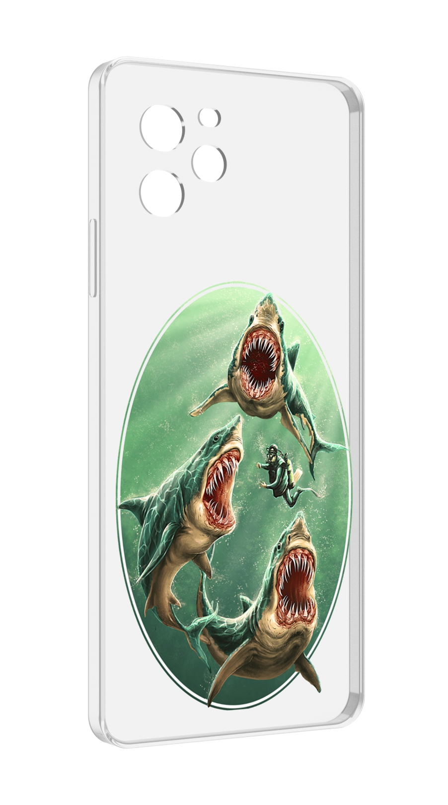 

Чехол MyPads синяя бездна для Huawei Nova Y61 / Huawei Enjoy 50z, Прозрачный, Tocco
