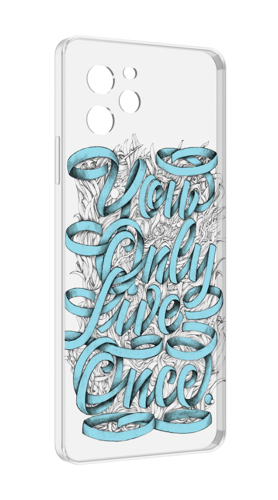 

Чехол MyPads слова из ленты абстракция для Huawei Nova Y61 / Huawei Enjoy 50z, Прозрачный, Tocco