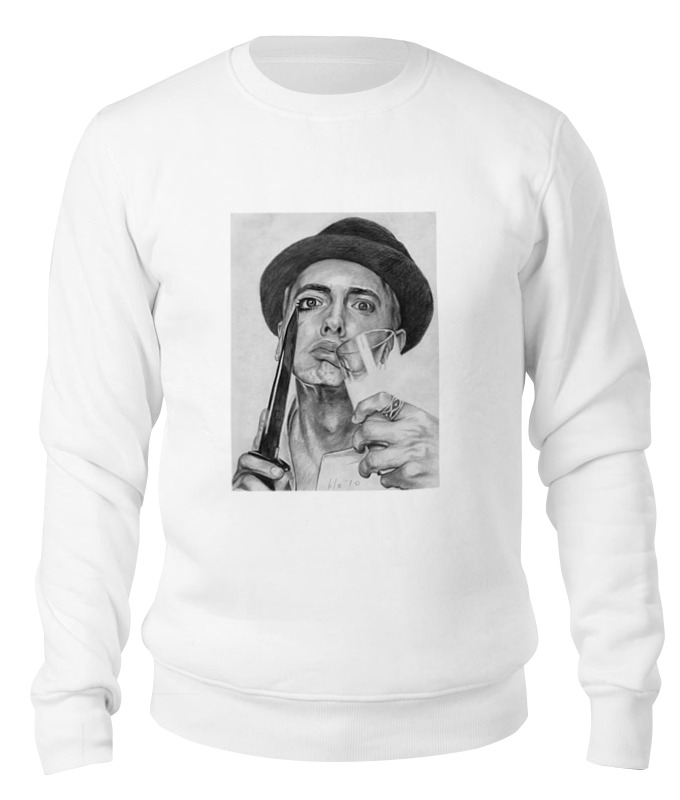 

Свитшот унисекс Printio Eminem белый XL, Eminem