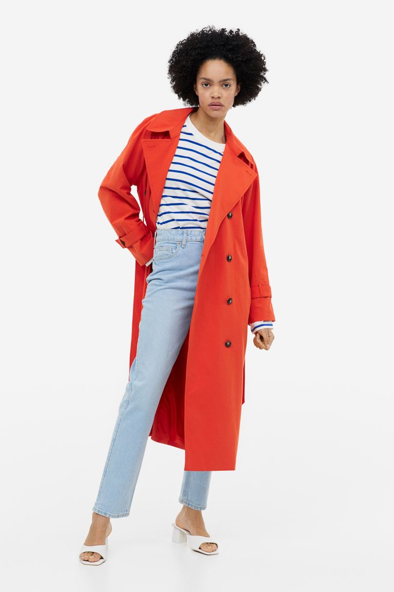 

Плащ женский H&M 1115204004 оранжевый 2XL (доставка из-за рубежа), 1115204004