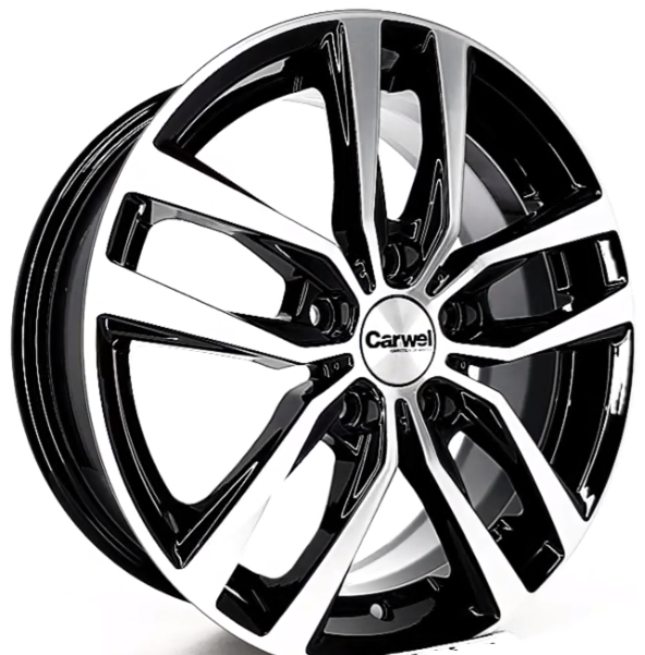 

Колесный диск R16 5x100 6J ET38 D57,1 Carwel Негито 214 AB