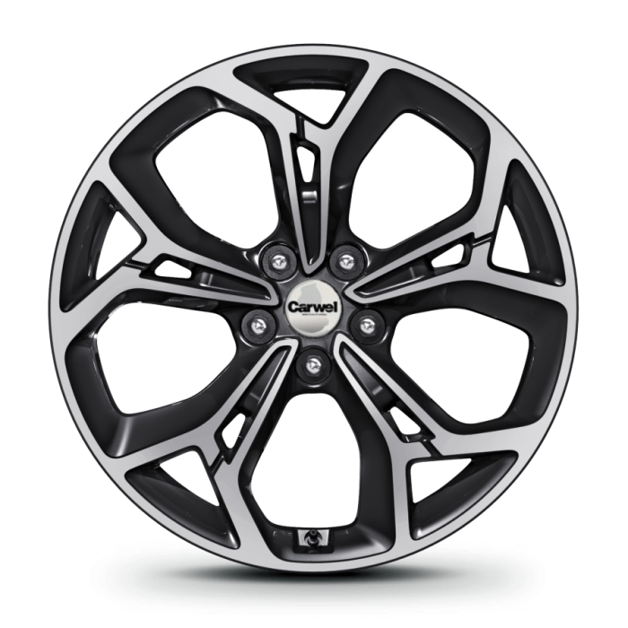

Колесный диск R17 5x114,3 7J ET48,5 D67,1 Carwel Карачи 203 (Sportage) AB