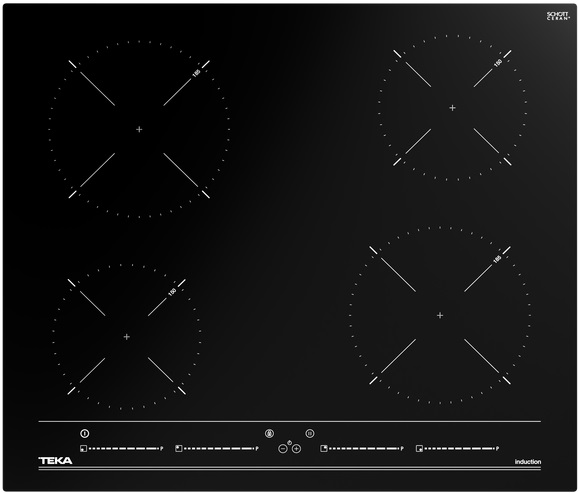 

Встраиваемая варочная панель индукционная TEKA IBC 64010 MSS черный, IBC 64010 MSS
