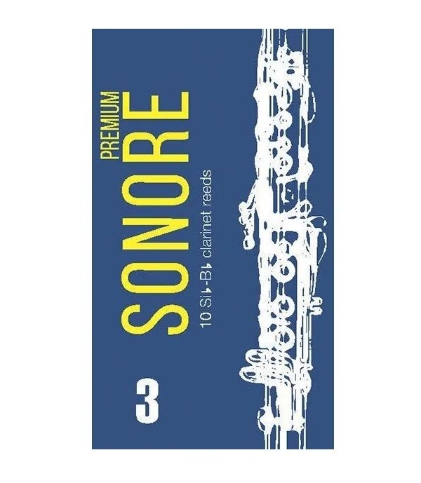 

Sonore Трости для кларнета inB/inA № 3 (10шт), FedotovReeds FR16C004