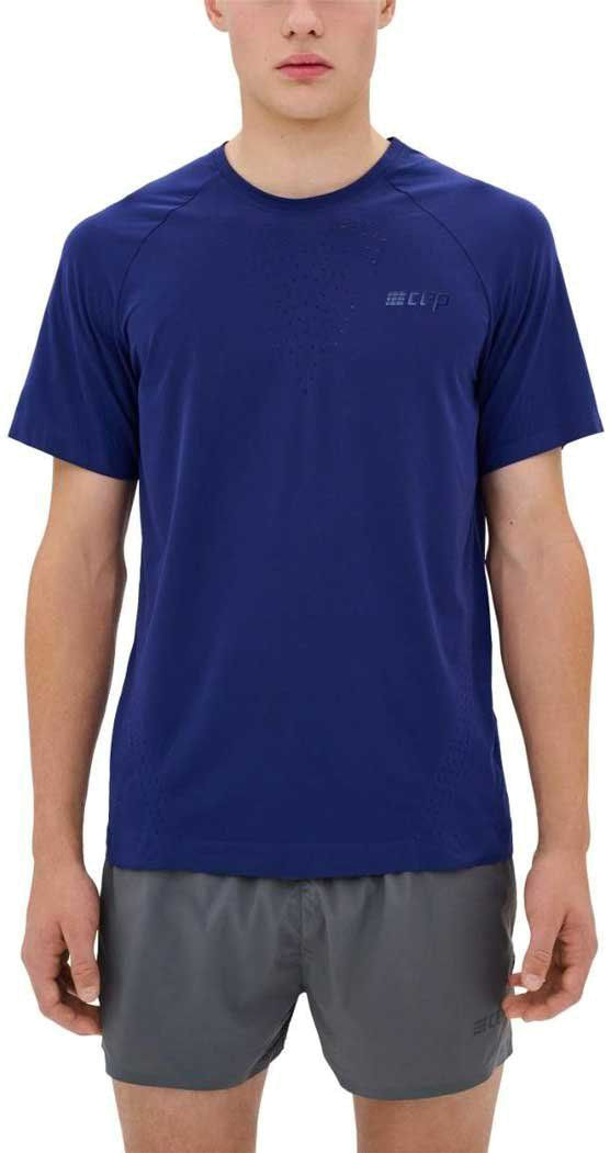

Футболка мужская CEP CEP Tee синяя L, Синий, CEP Tee