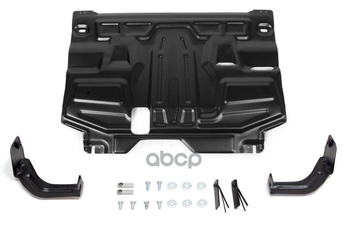 

Защита картера + КПП + комплект крепежа, Сталь, Skoda Rapid 2020-, V - 1.6/Volkswagen Polo