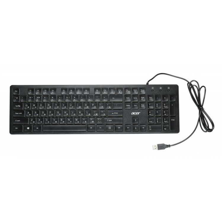 фото Клавиатура acer okw020 black