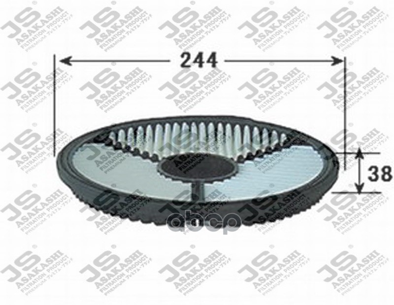 Фильтр Воздушный JS Asakashi арт. a954j
